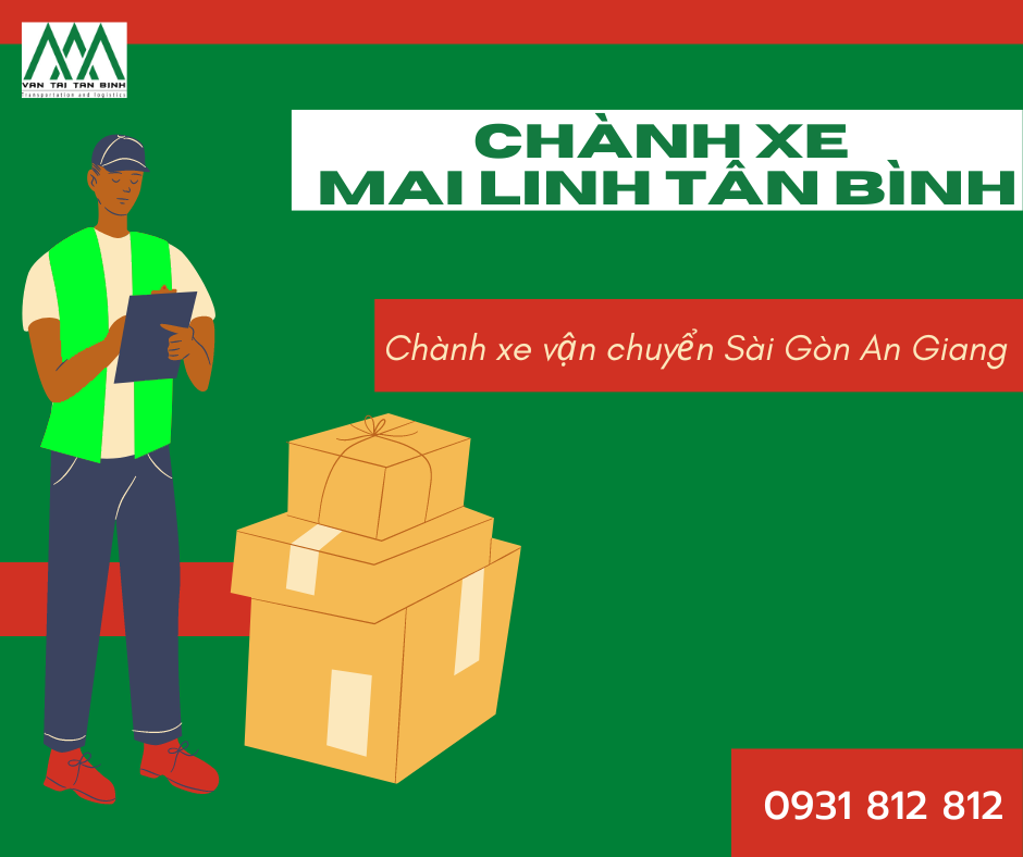 Chành xe vận chuyển Sài Gòn An Giang